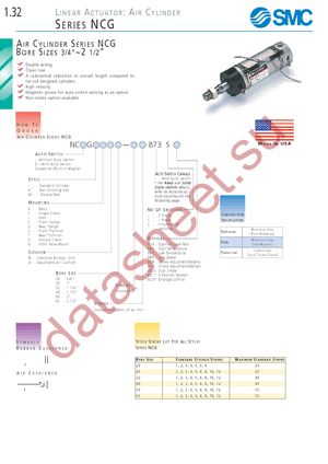 NCDGBA20-0300 datasheet  
